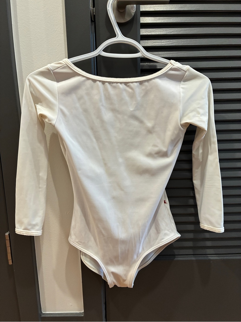 Sofiane Yumiko Leotard with Velvet Trim